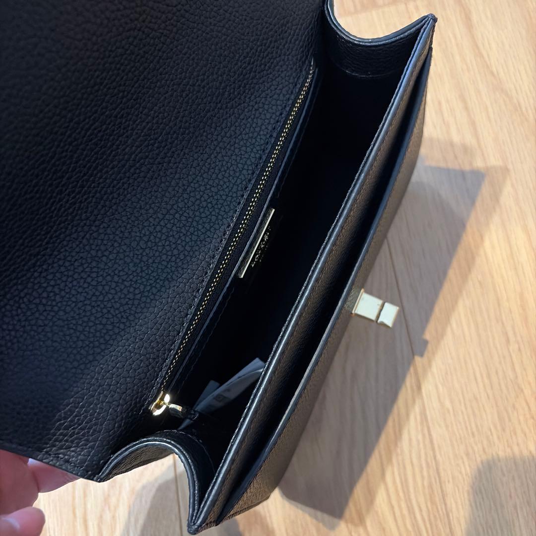 Lauren Ralph Lauren ブラック ショルダーバッグ