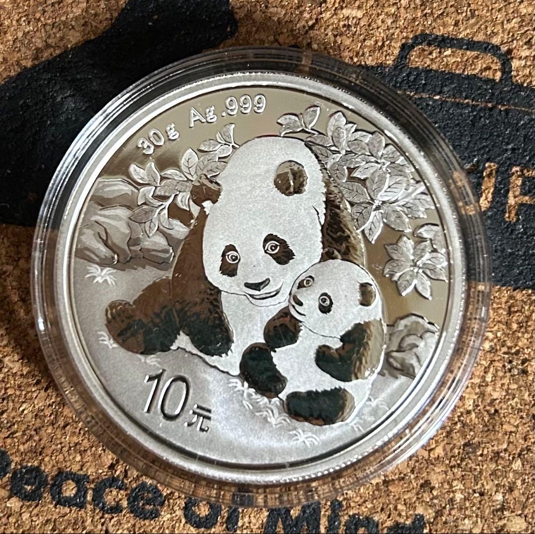 2024 (新品未使用) 中国 パンダ銀貨 30g10元 (カプセル入) 152 - メルカリ