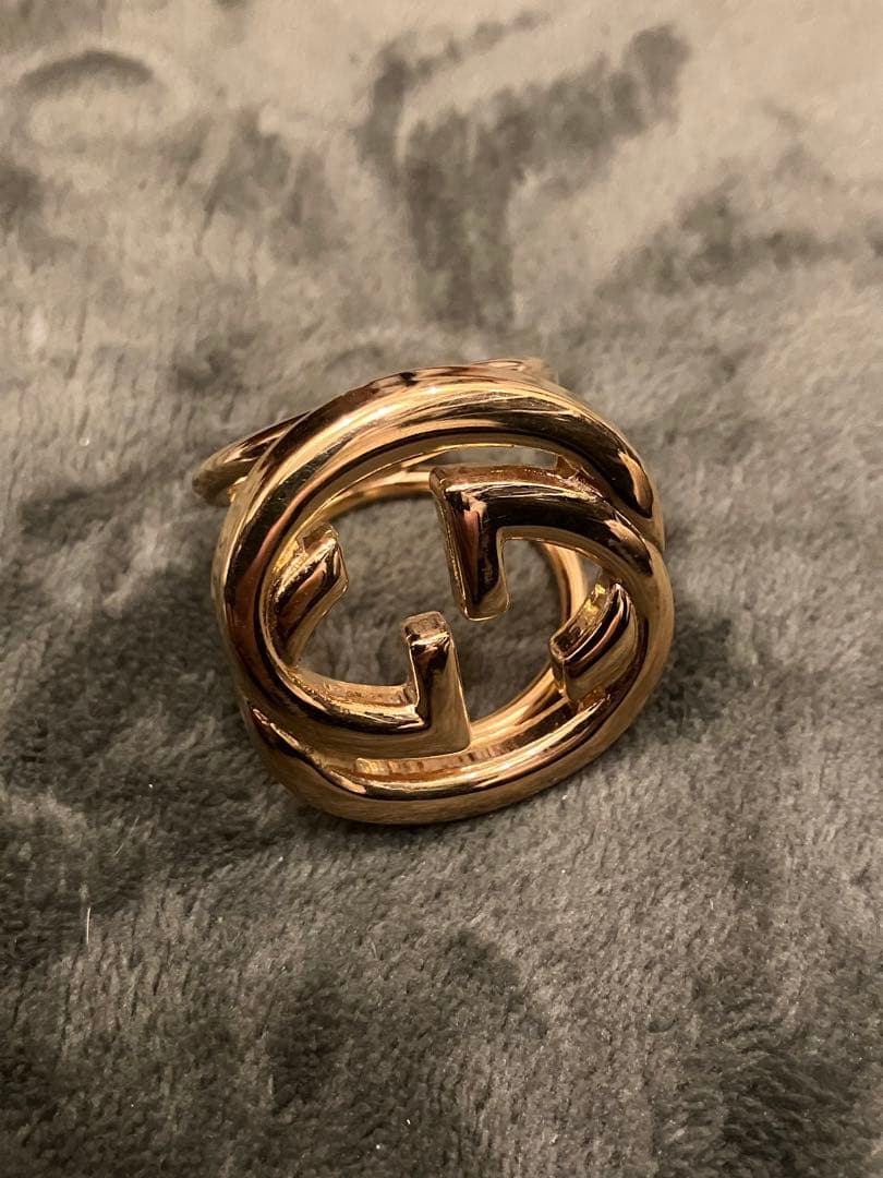 グッチGUCCI スカーフリング インターロッキングG ゴールド グッチ GUCCI スカーフリング レディース メンズ ブランド GP インター