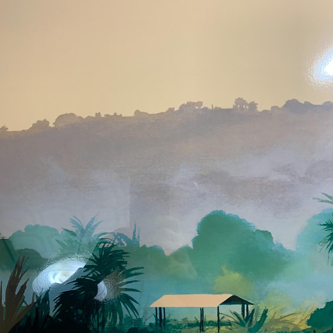 ミッシェル・バテュ 「季節風」 リトグラフ シルクスクリーン - メルカリ