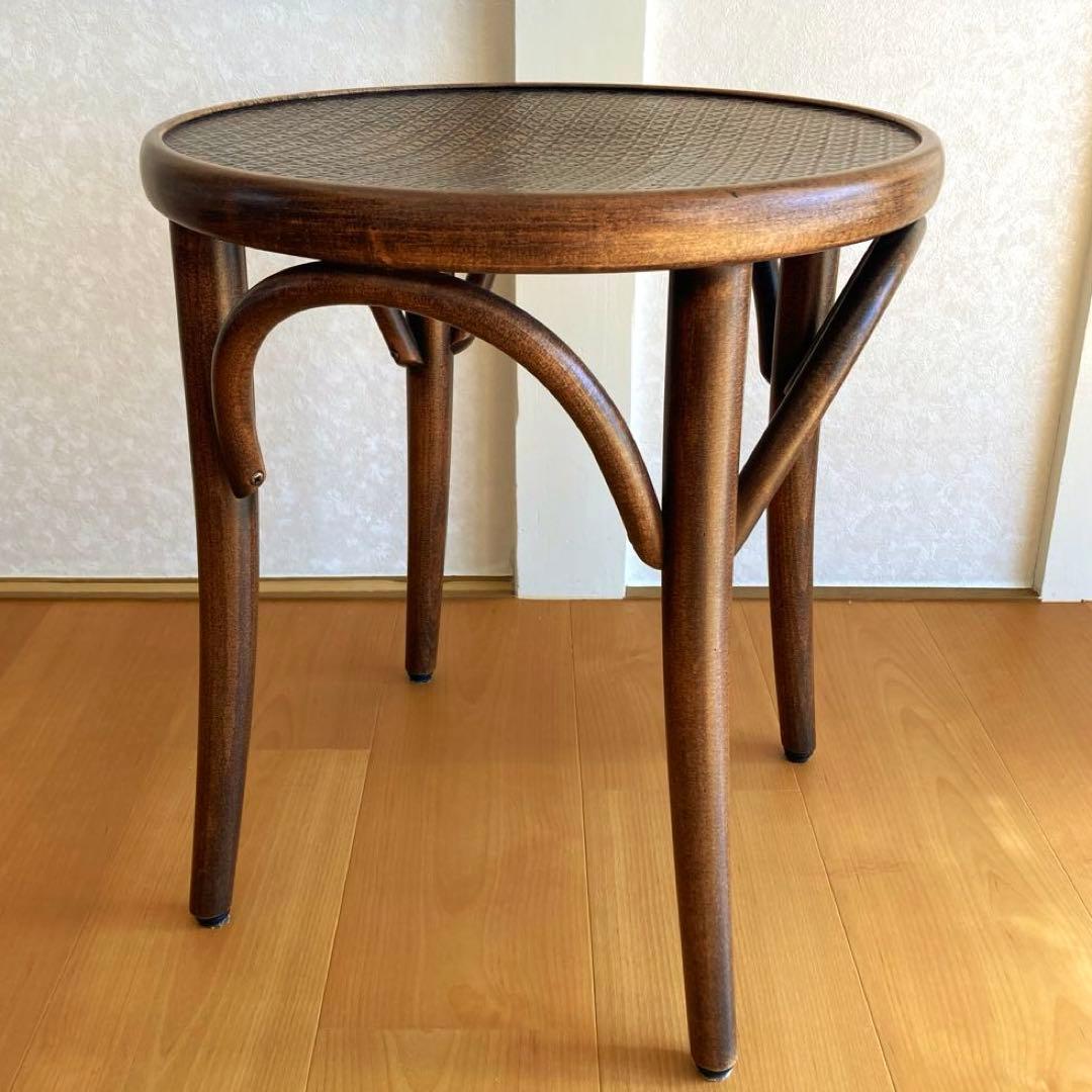 【美品】TON 木製チェア ダークブラウン アンティーク風ウィンザーチェア［TON曲げ木ダイニングチェア］ 通販