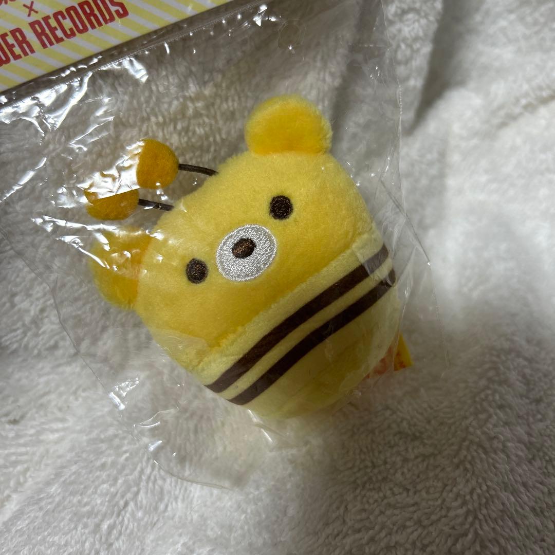 2019年レア　リラックマ × タワーレコード コラボ　てのりぬいぐるみ　2個