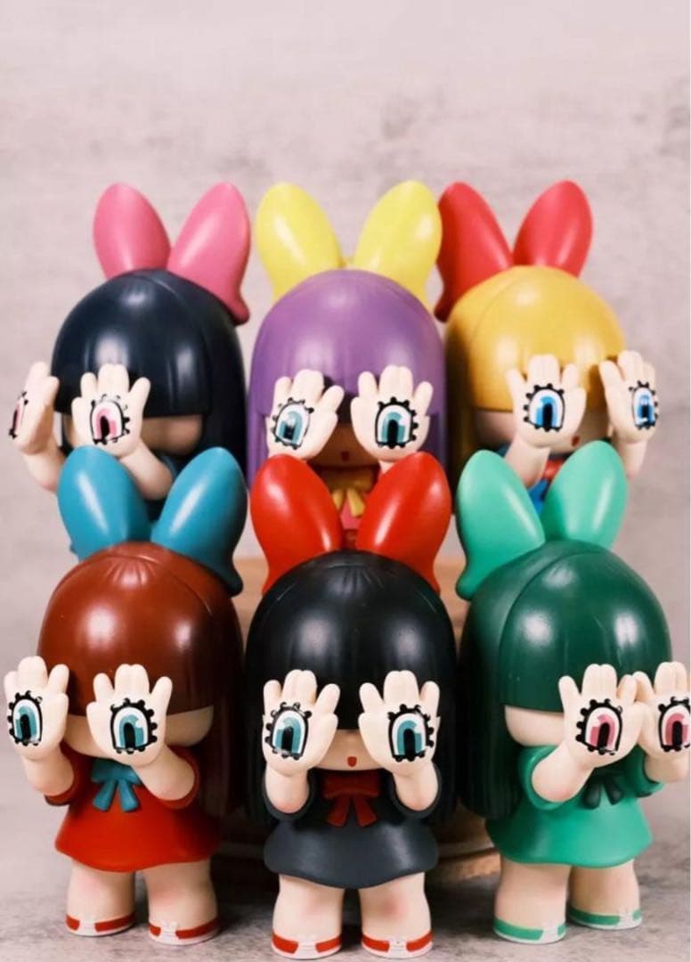 GRAPE BRAIN Qにぎるちゃん 台湾限定 フィギュア 手の目少女