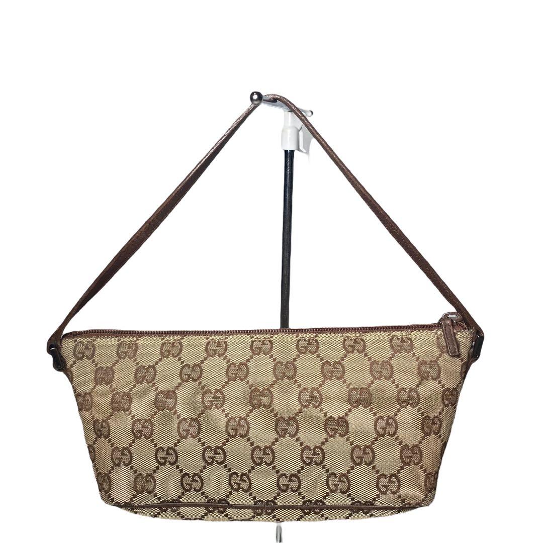 GUCCI グッチ アクセサリーポーチ GGキャンバス ミニバッグ