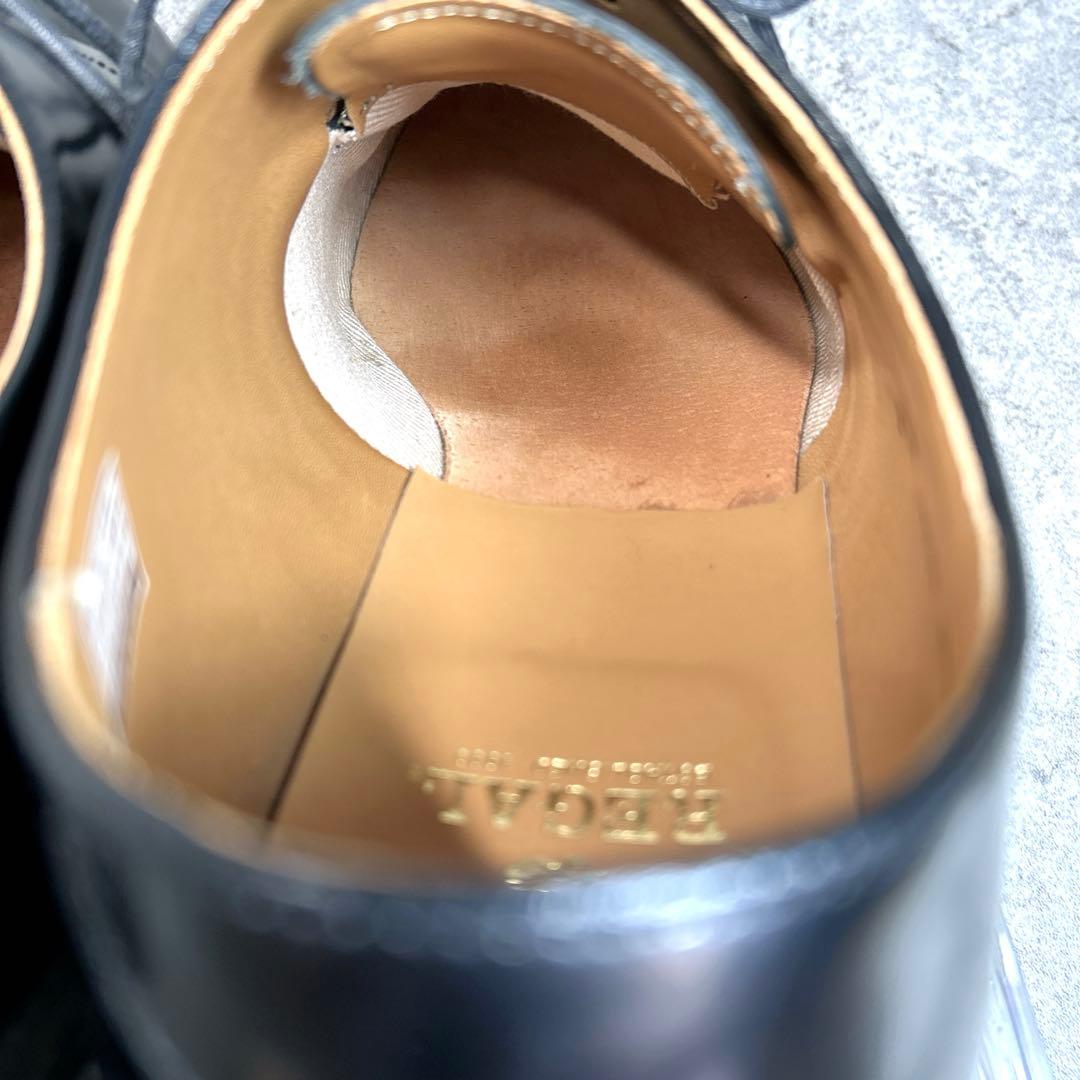 ほぼ新品【REGAL】ドレスシューズ/JN01/ストレートチップ/ビジネス/革靴