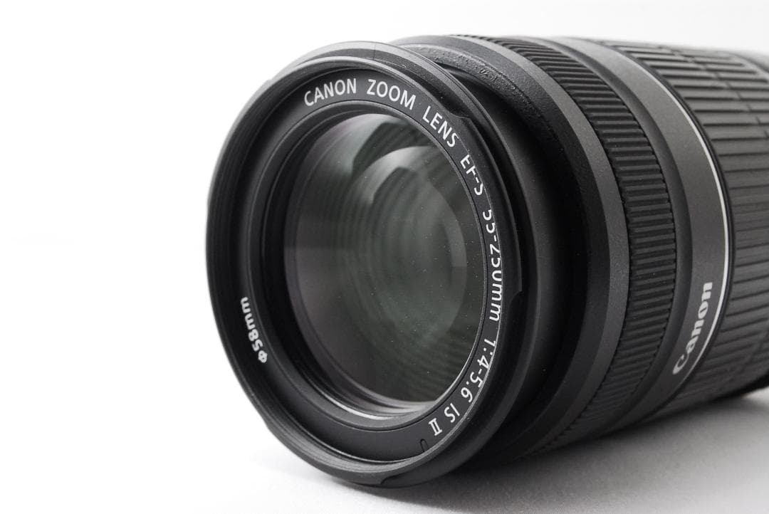 美品❤️Canon EF-S 55-250mm IS Ⅱ❤️純正望遠レンズ - メルカリ