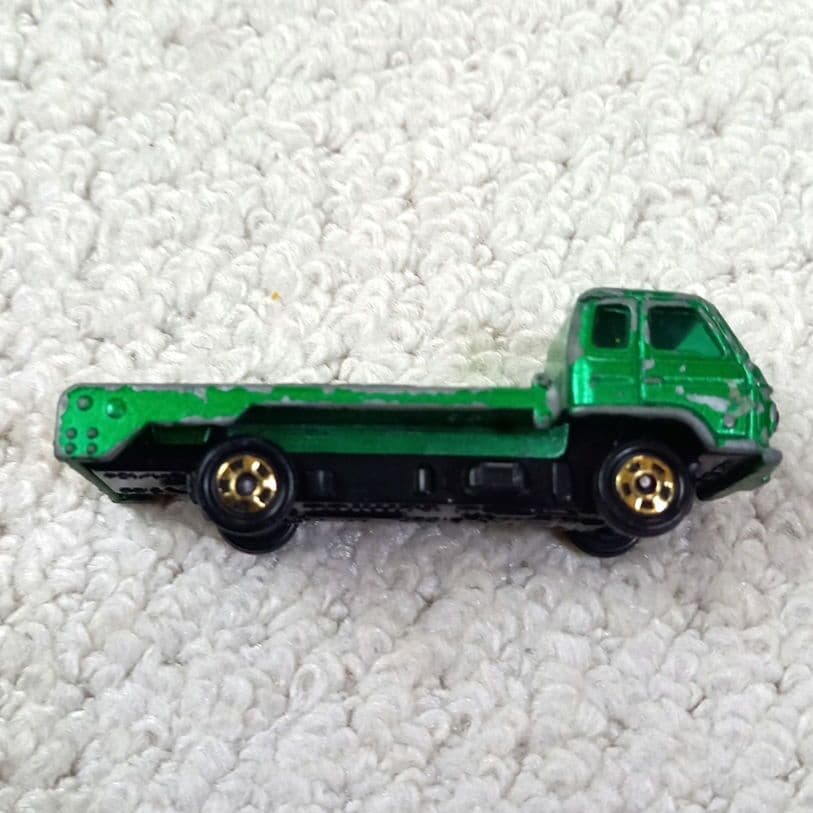 トミカ　ニッサンディーゼル コンドル ブルドーザキャリア　ミニカー　激レア当時物