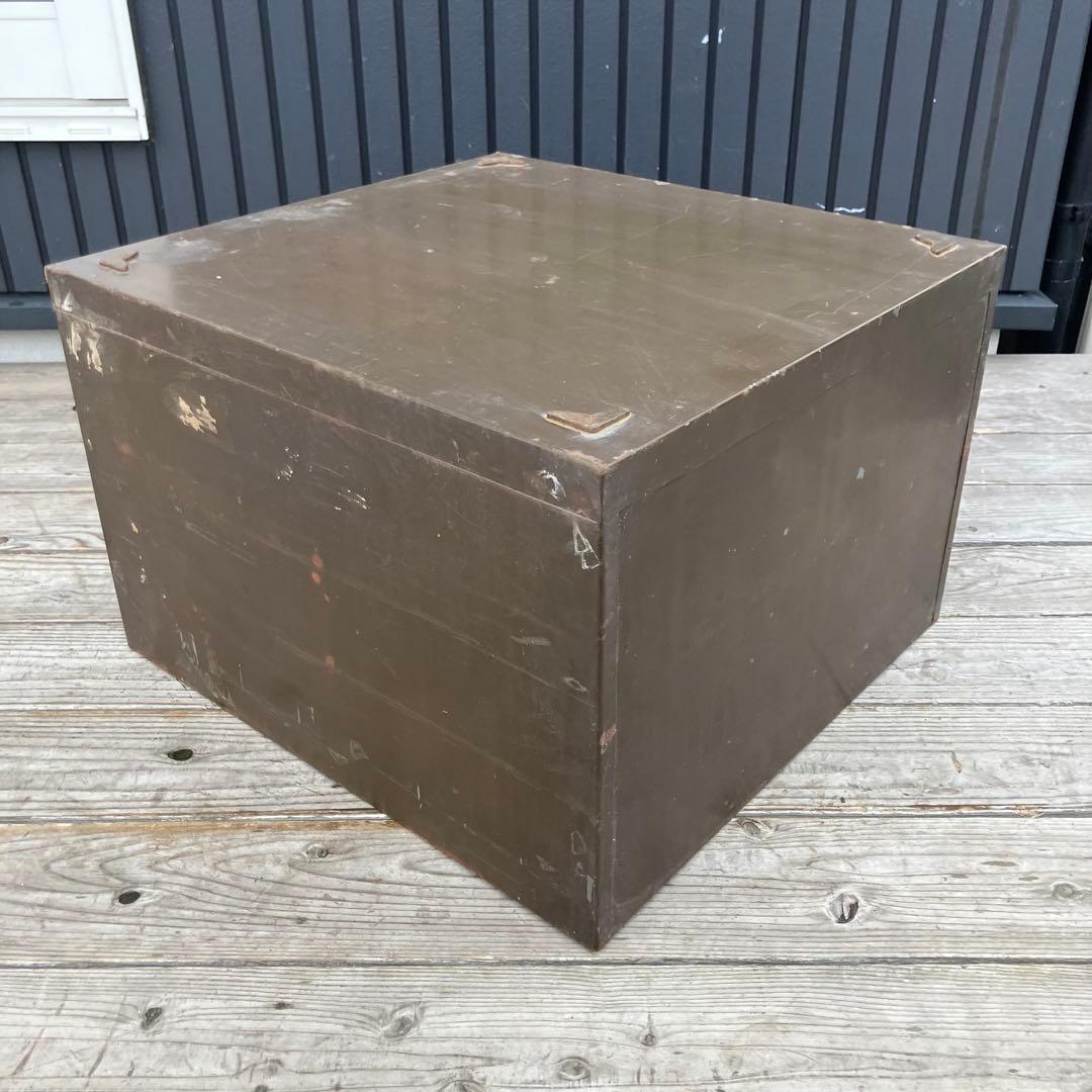 昭和レトロ クロガネ インダストリアル 6段スチールラック 収納