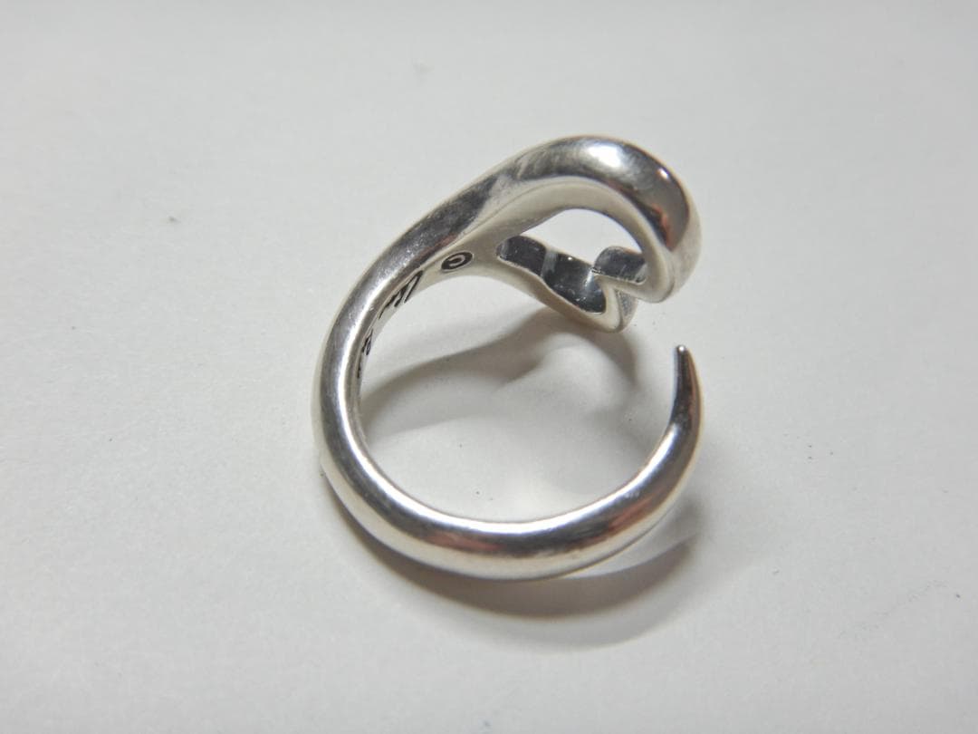 う*い様 ティファニー オープンハート シルバーリング SV925 10号