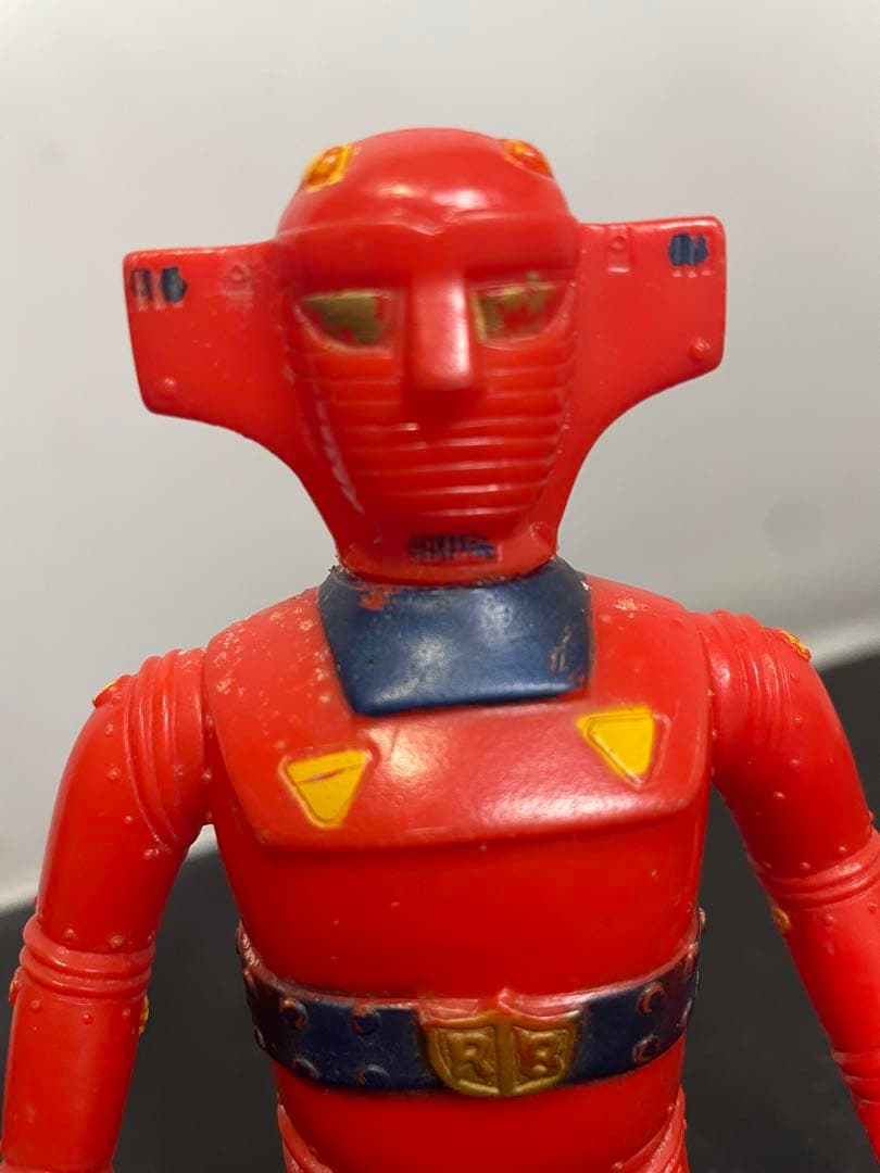 レッドバロン ブルマァク 当時物 ソフビ 昭和レトロ 希少レア