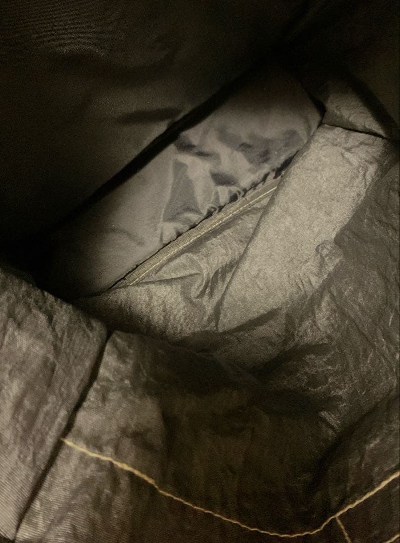 オールドステューシー　ナイロンリュック　黒　　90年代　レア