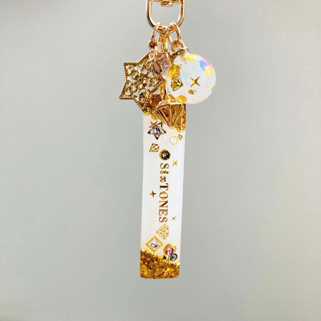 りんりんページ SixTONES名入れキーホルダー／チャーム　10点