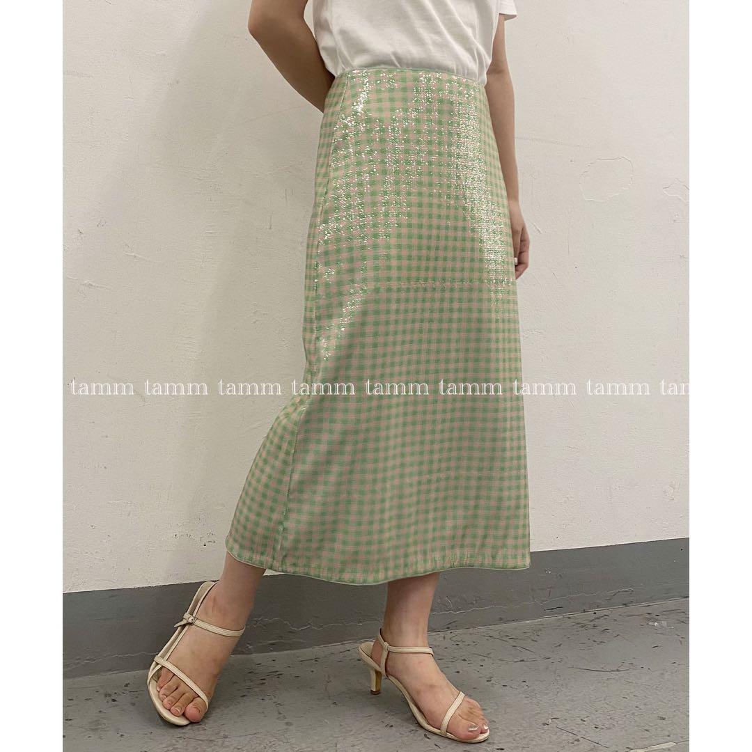 新品タグ付 BAUM UND PFERDGARTEN スカート ganni