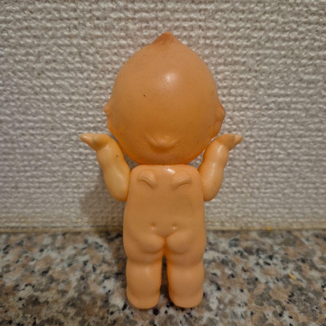 キューピー　羽根の色がない　激レア　昭和レトロ　ヴィンテージ　約10センチ