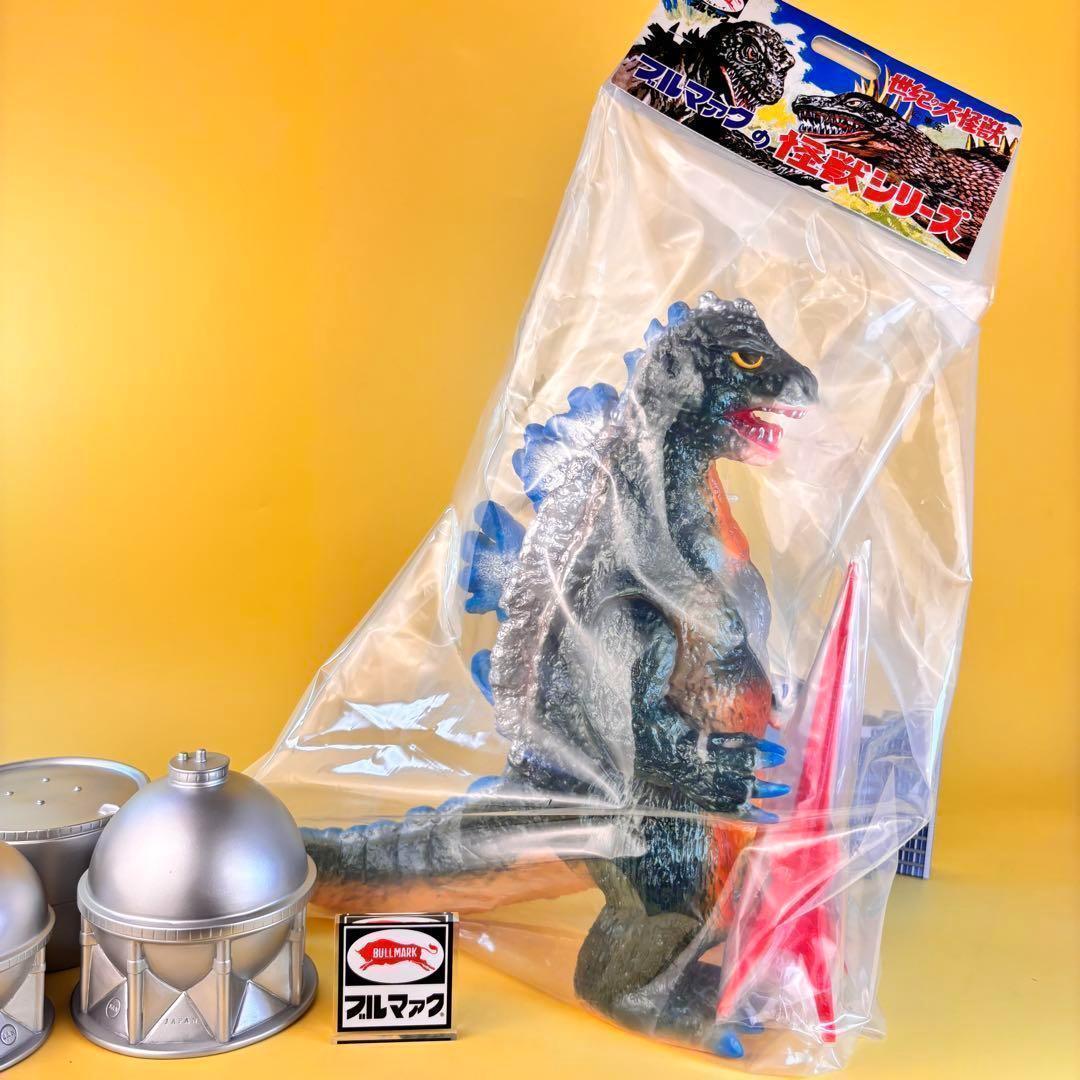 ブルマァク Gゴジラ レトロカラー タワー付（ジャイアントゴジラ30cm