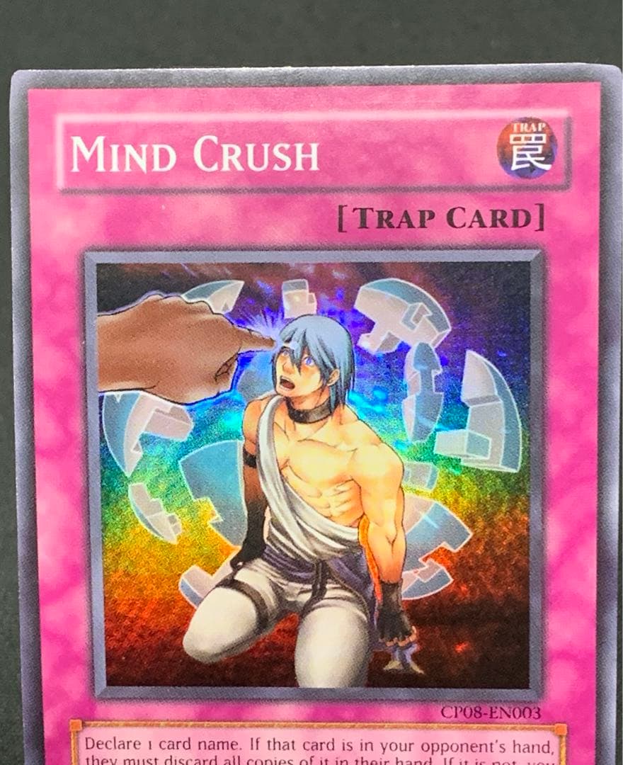 遊戯王　マインドクラッシュ　スーパー　英語　英語版　3枚