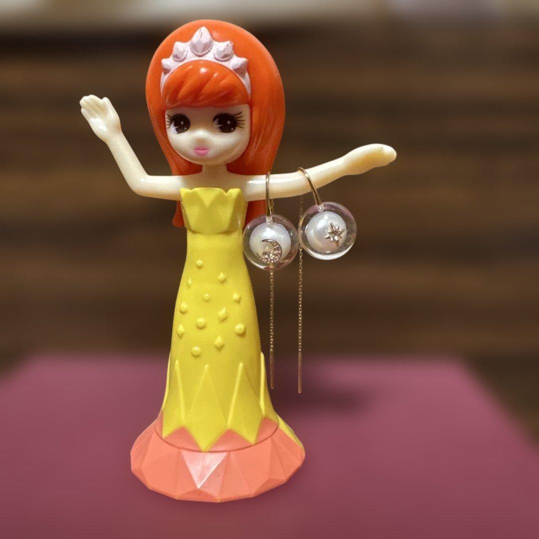 スタージュエリー　2015年　MIRAGE of DESERT ピアス DIAMOND LINE PIERCED EARRING(片耳用)(2ZP1589)K18 ピアス｜スター