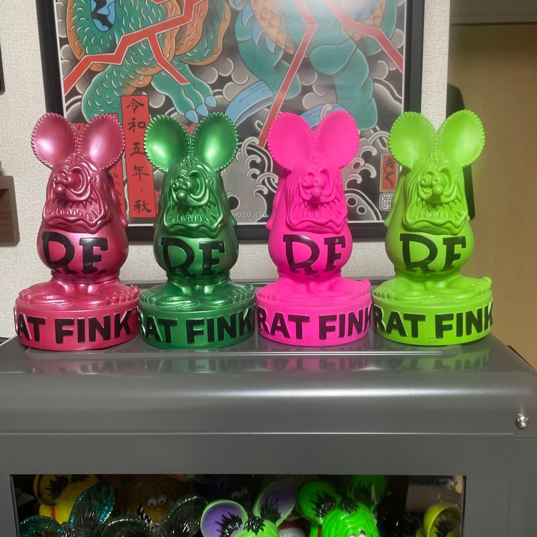 ラットフィンクた貯金箱4個セット