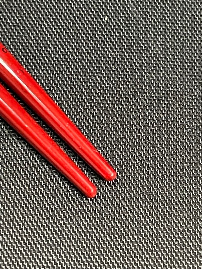 津軽塗　七々子塗　うるし塗 夫婦椀＆夫婦箸セット 天然木　【未使用品】