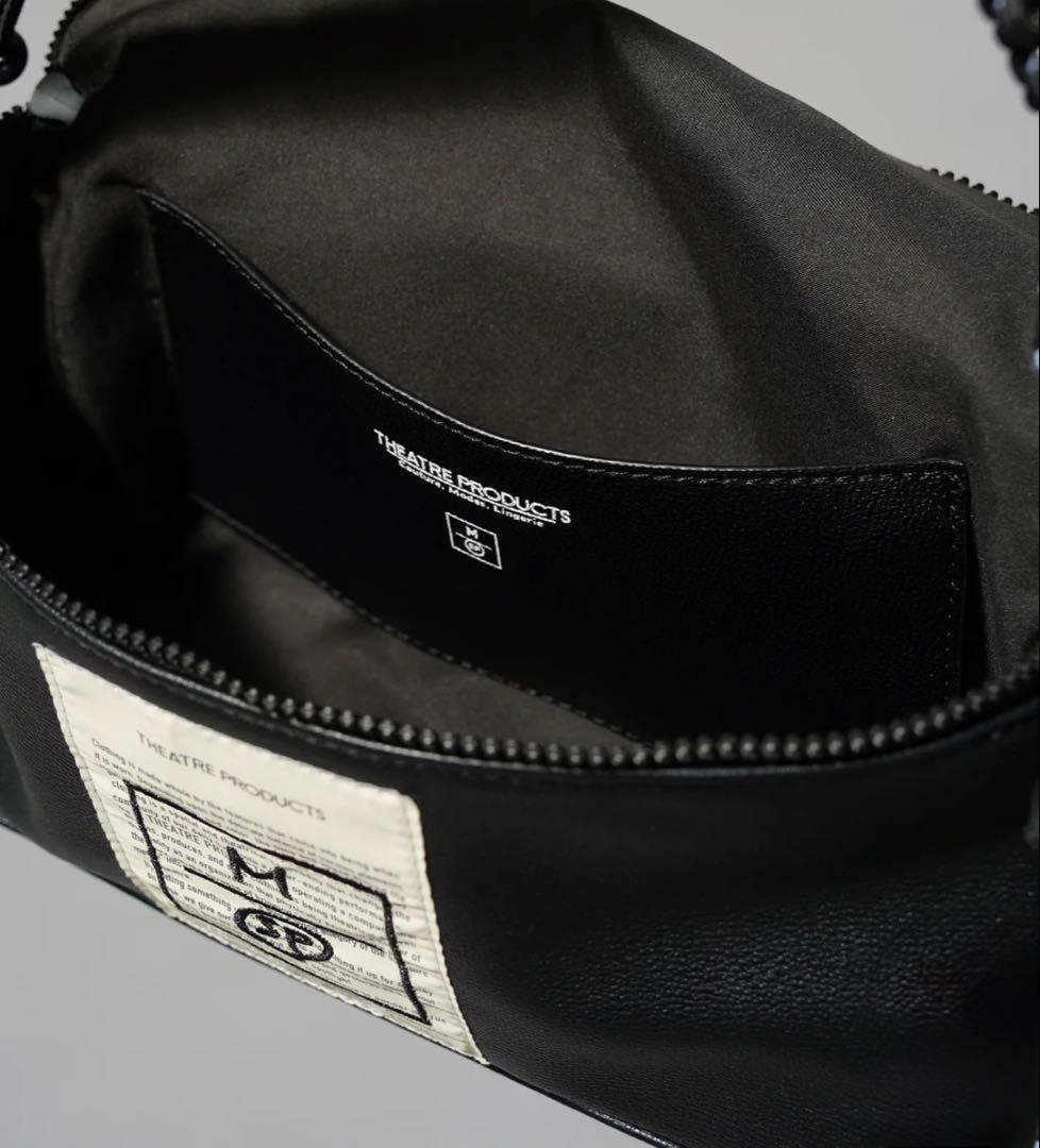 コラボレーションホライゾナルレザーショルダーバッグ　メゾンスペシャル