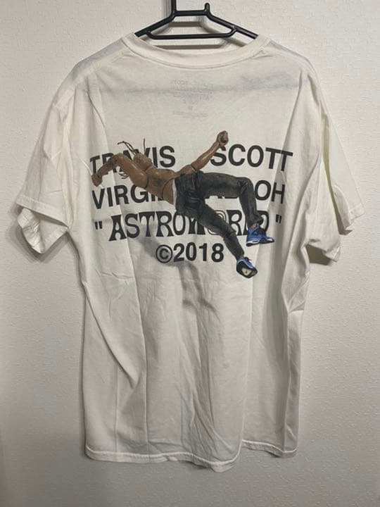 Travis Scott x Virgil Abloh Tシャツ Mサイズ - メルカリ