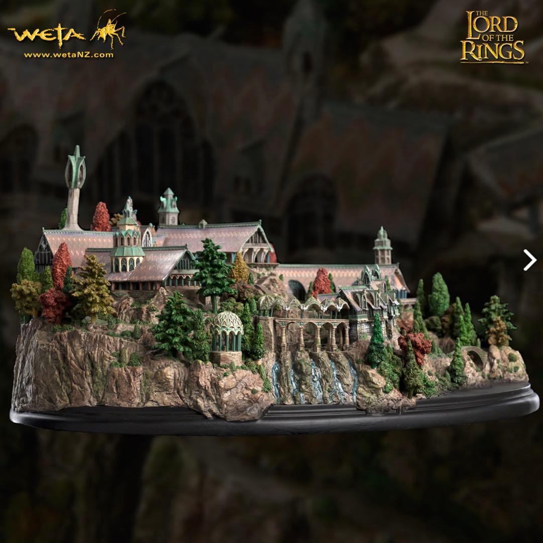 WETA ロードオブザリング 裂け谷リベン デル ジオラマ ホビット スタチュー