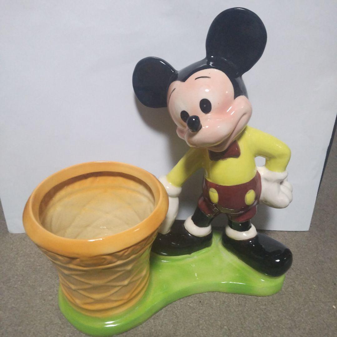 ミッキーマウス ガーデン 陶器プランター