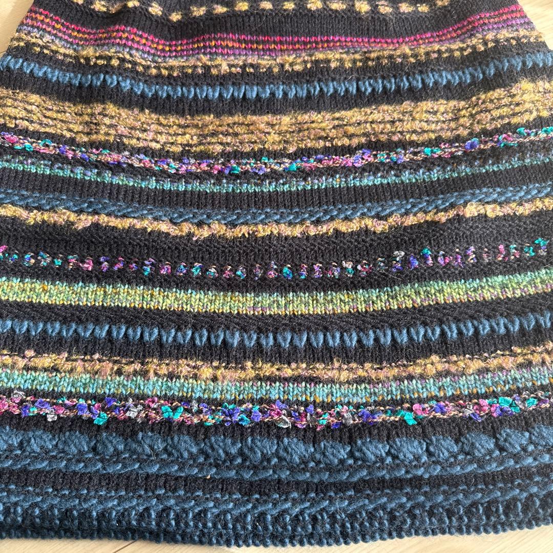 新品☆Sato Seni ☆佐藤繊維☆ニット スカート☆タグ付き☆サイズ2