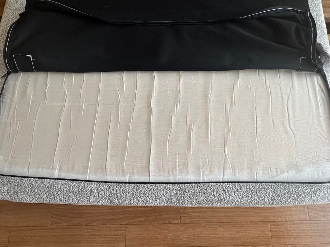 専用クラッシュゲートeasy life hiroma 3人掛けソファ ナラ ロー