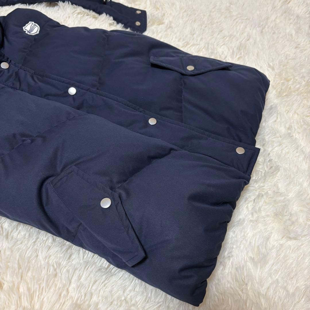 ムータマリン　美品 ダウンベスト ネイビー Mサイズ レディース 2way