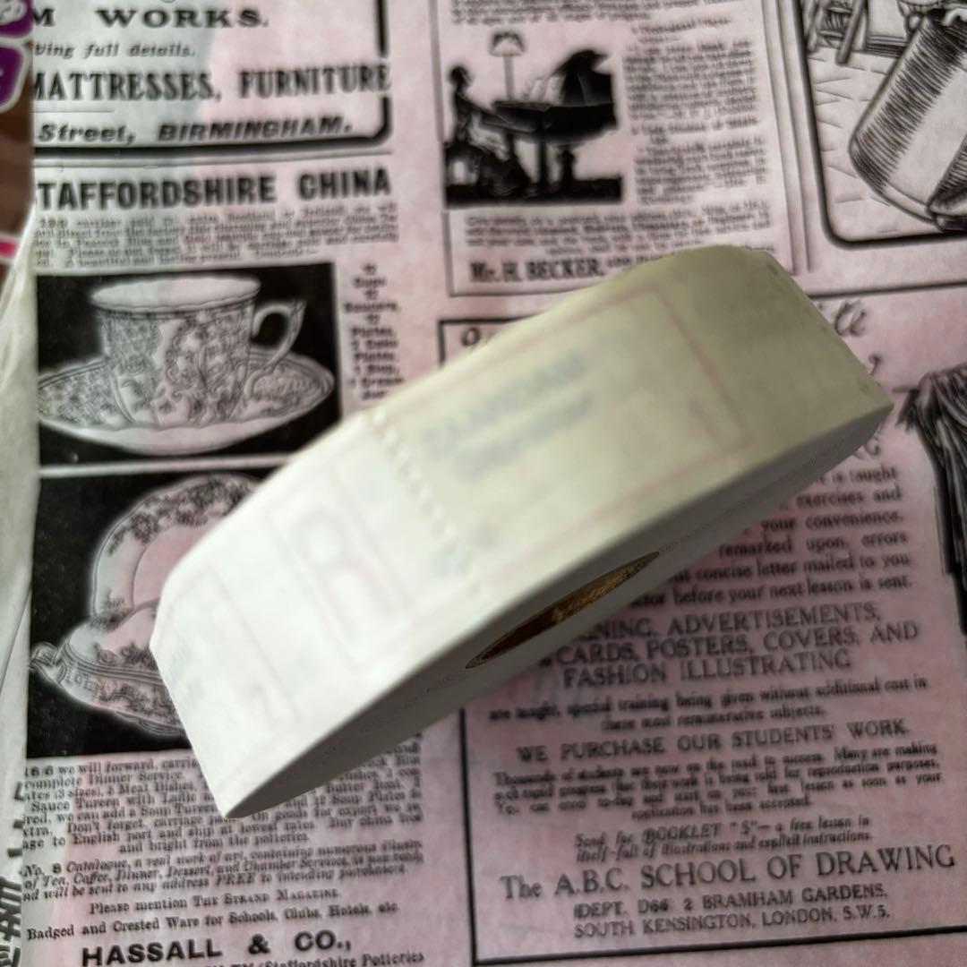 現品のみ レア 未使用 郵政ラベル フルロール ジャンクジャーナル 海外紙もの