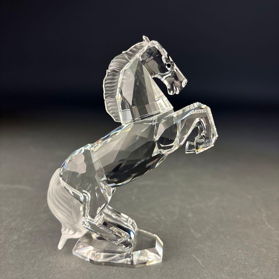 SWAROVSKI スワロフスキー ホワイトスタリオン 馬 置物 - メルカリ