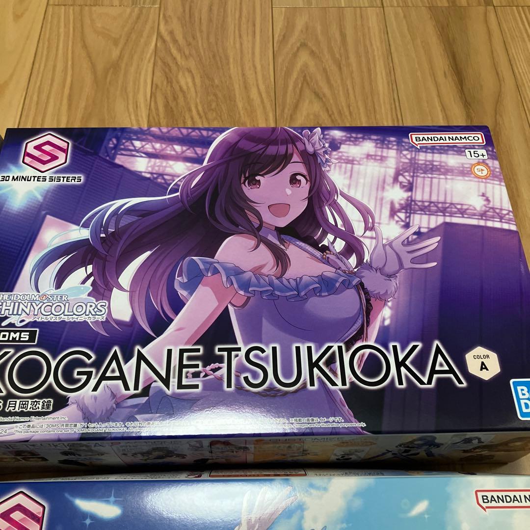 30MS 櫻木真乃 大崎甘奈 月岡恋鐘 風野灯織/八宮めぐるフェイスパーツセット