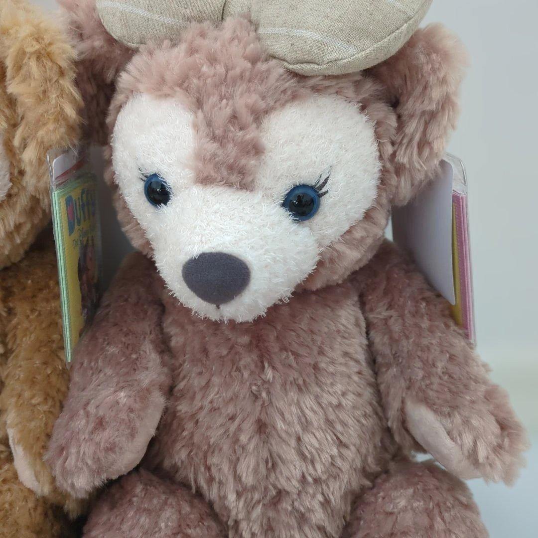 新品タグ付き　ダッフィーとシェリーメイののぬいぐるみ2体セット　ディズニー