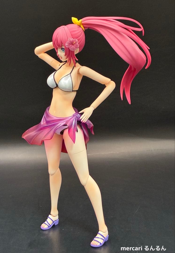 創彩少女庭園　佐伯リツカ水着ヘアアレンジver 塗装完成品 ドリーミングスタイル
