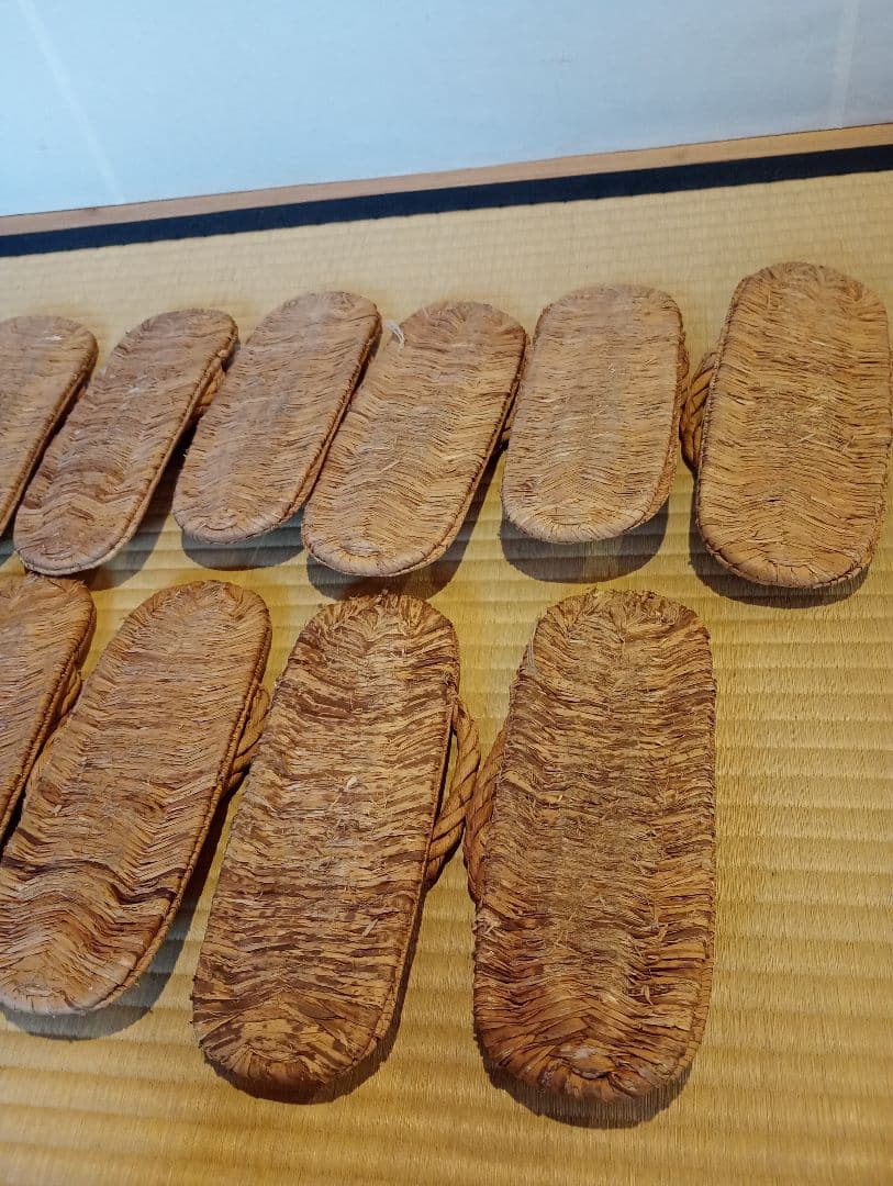 茶道具】露地 草履5客セット 数寄屋草履 茶事道具 その他979 露地草履