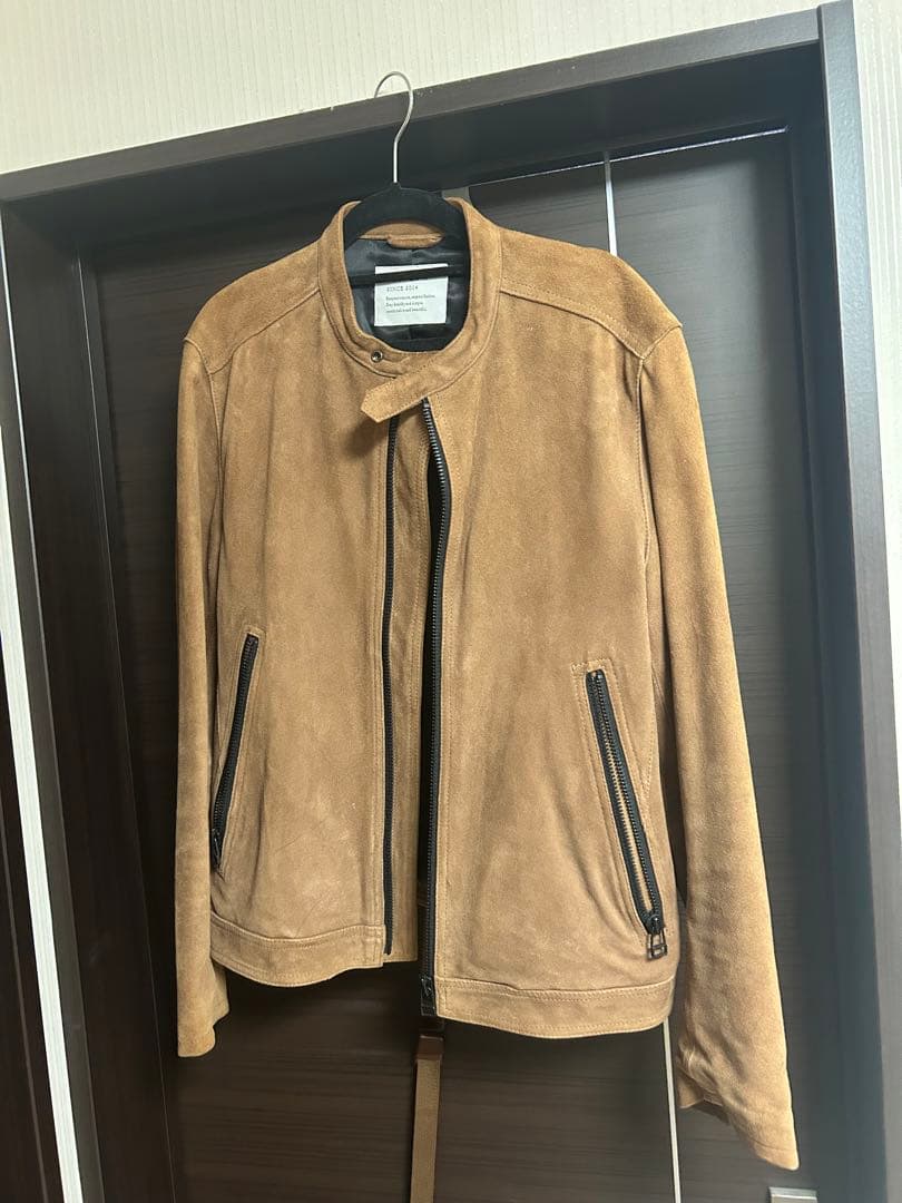 ユナイテッドアローズ やぎ革 ゴート レザージャケット 裏地