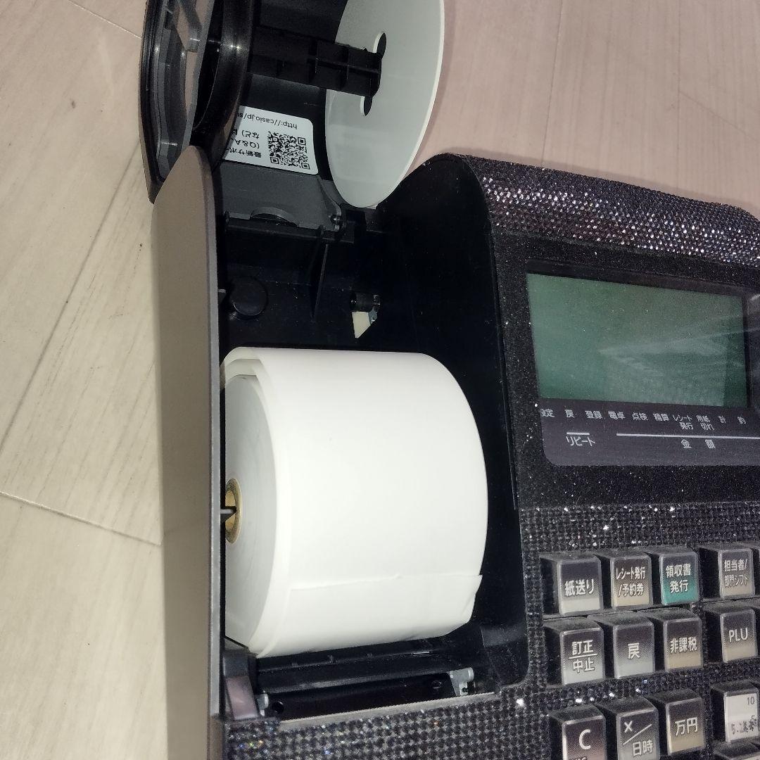 CASIO レジスター NL-300 電子店名スタンプ RAC-10付き 鍵あり