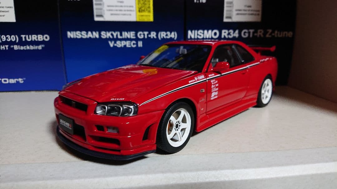 オートアート 1/18 日産 スカイライン GT-R R34 R-tune