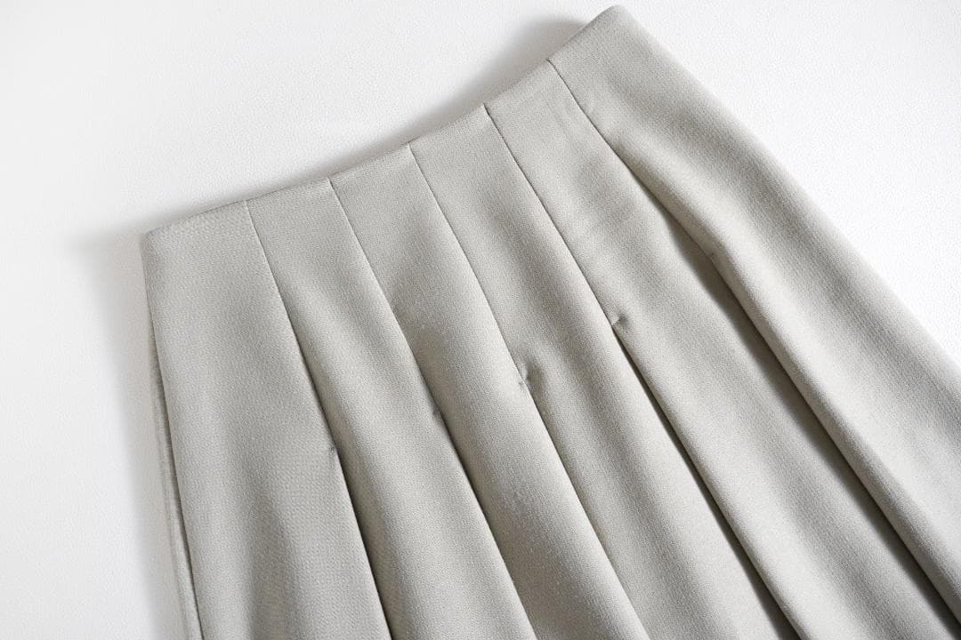 374t*美品 大きいサイズ エポカ EPOCA ウール混 フレアスカート