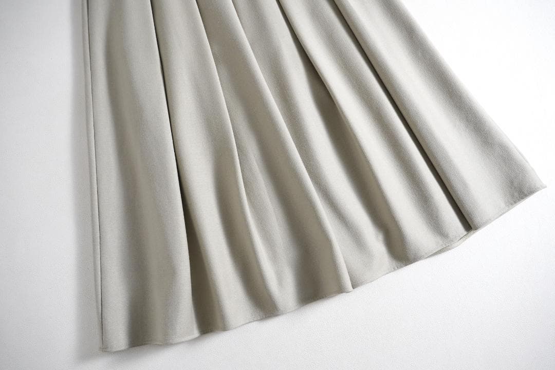 374t*美品 大きいサイズ エポカ EPOCA ウール混 フレアスカート