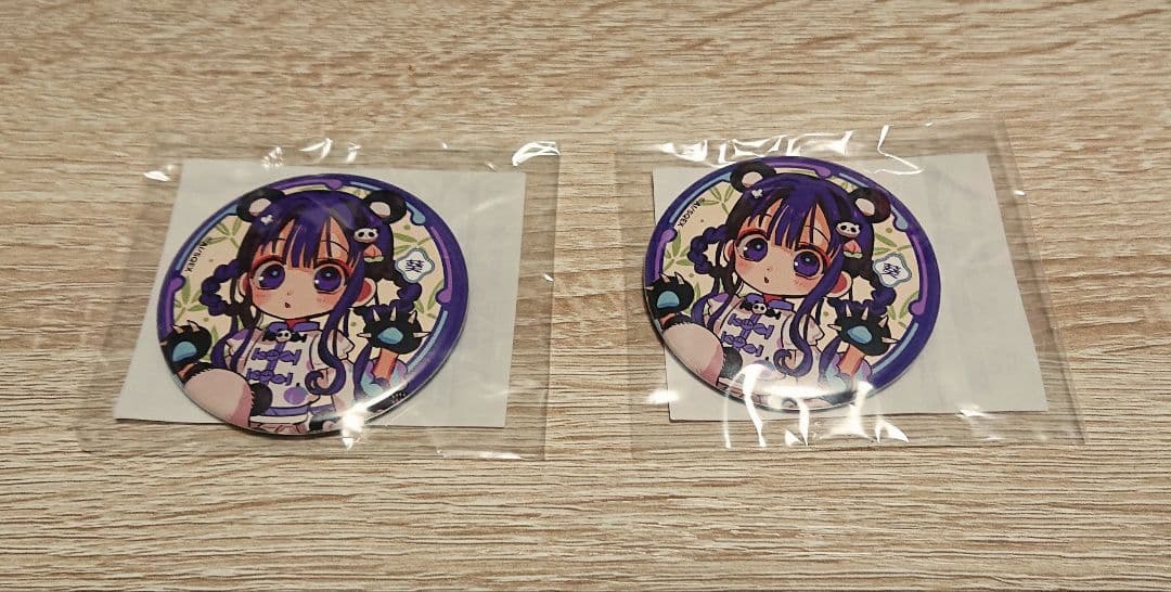 地縛少年花子くん/楽天コレクション/赤根 葵/缶バッジ/パンダ