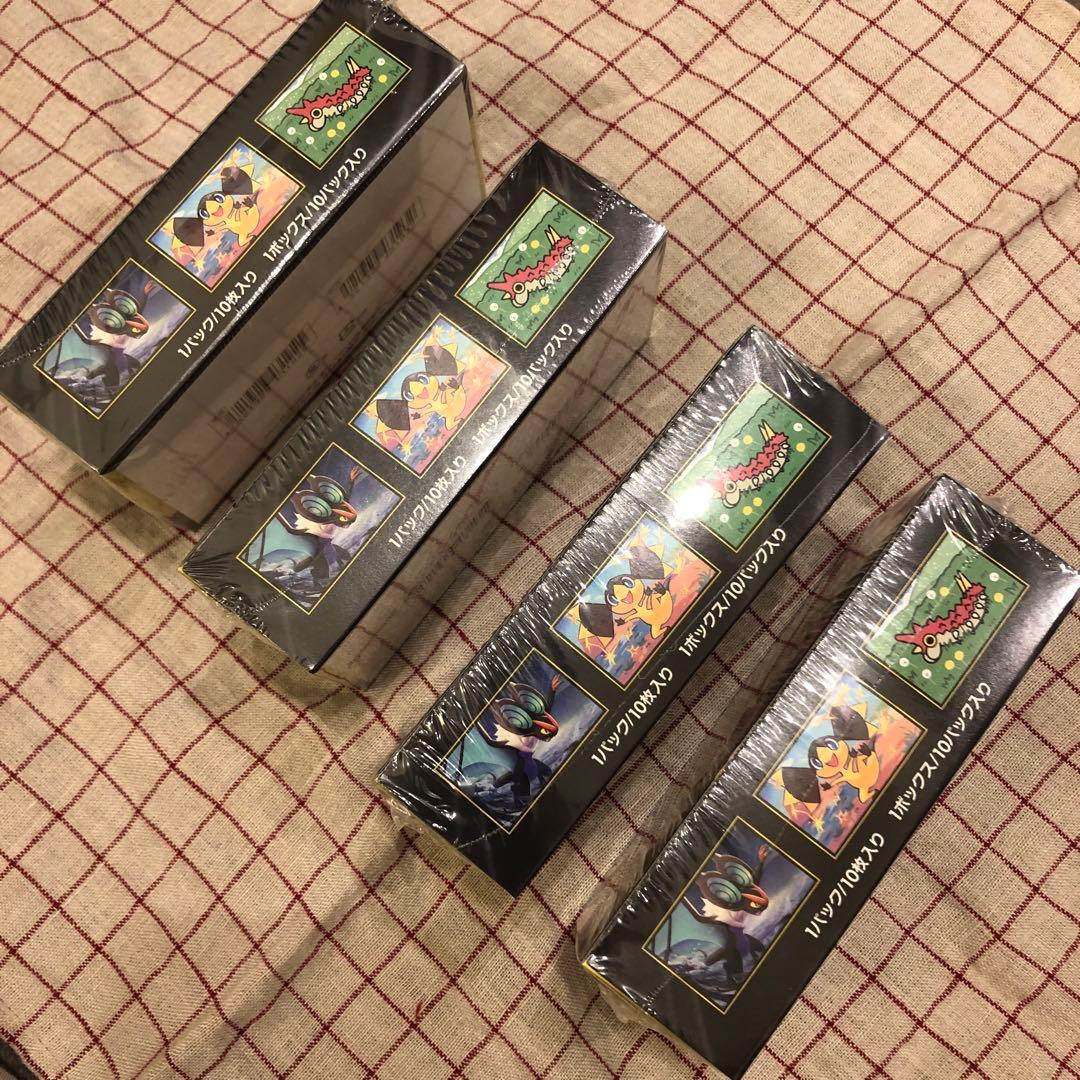 メガドリームex 4ボックス　シュリンク付き