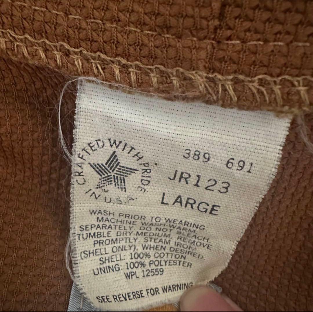 80s.Carhartt アクティブジャケット made in USA 星タグ