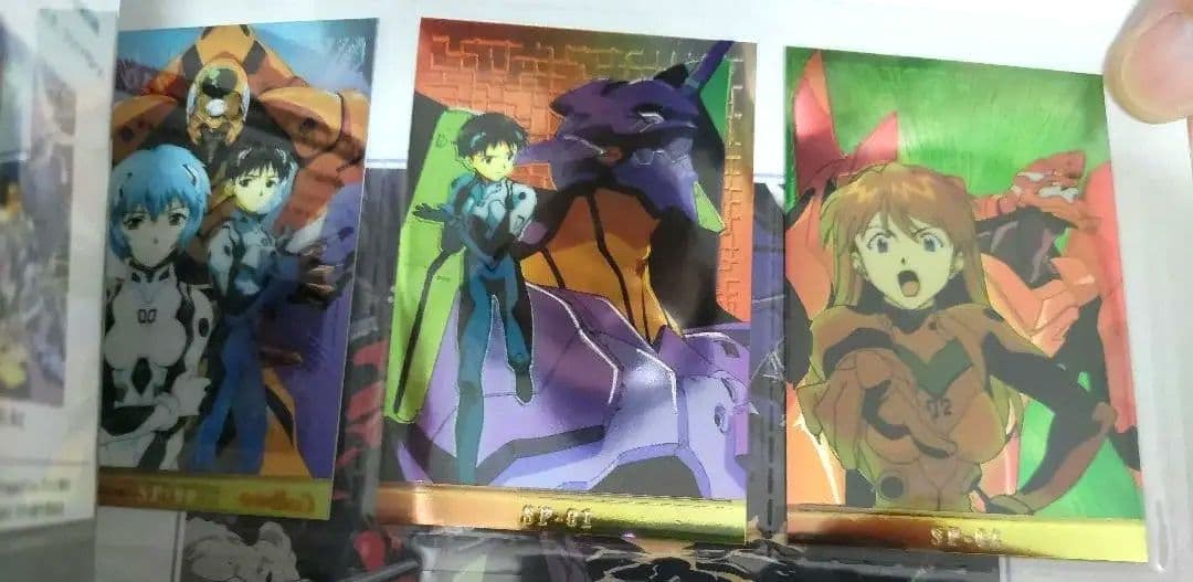 新世紀エヴァンゲリオン チップス カードフルコンプ215＋スペシャルカード3枚