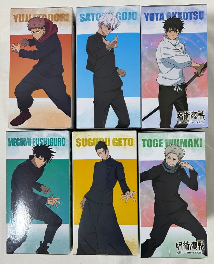 ROUND1限定　呪術廻戦5周年　Luminasta ６種セット