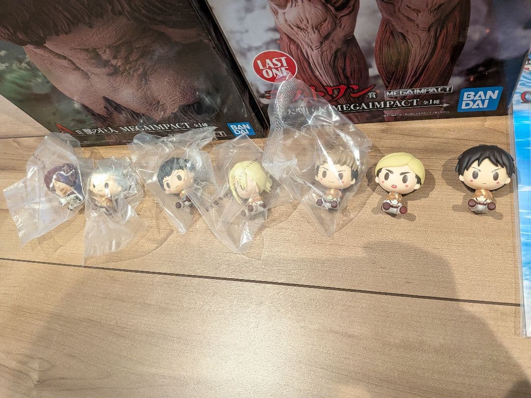 一番くじ 進撃の巨人〜獣の巨人は俺が仕留める〜A賞B賞C賞D賞E賞ラストワン賞