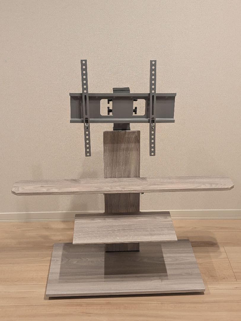 タンスのゲン ガス昇降 隠しキャスター付 テレビスタンド