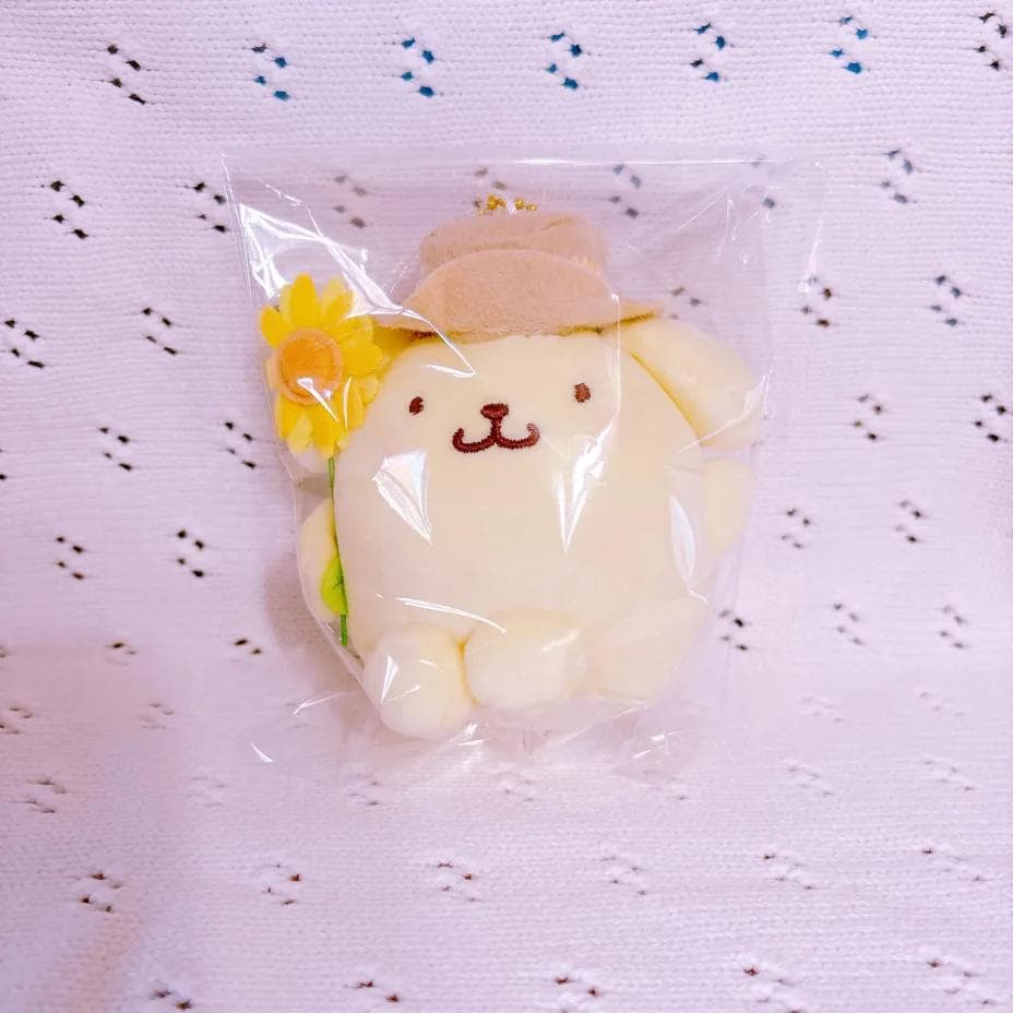 ポムポムプリン ひまわりもきゅもきゅ マスコット