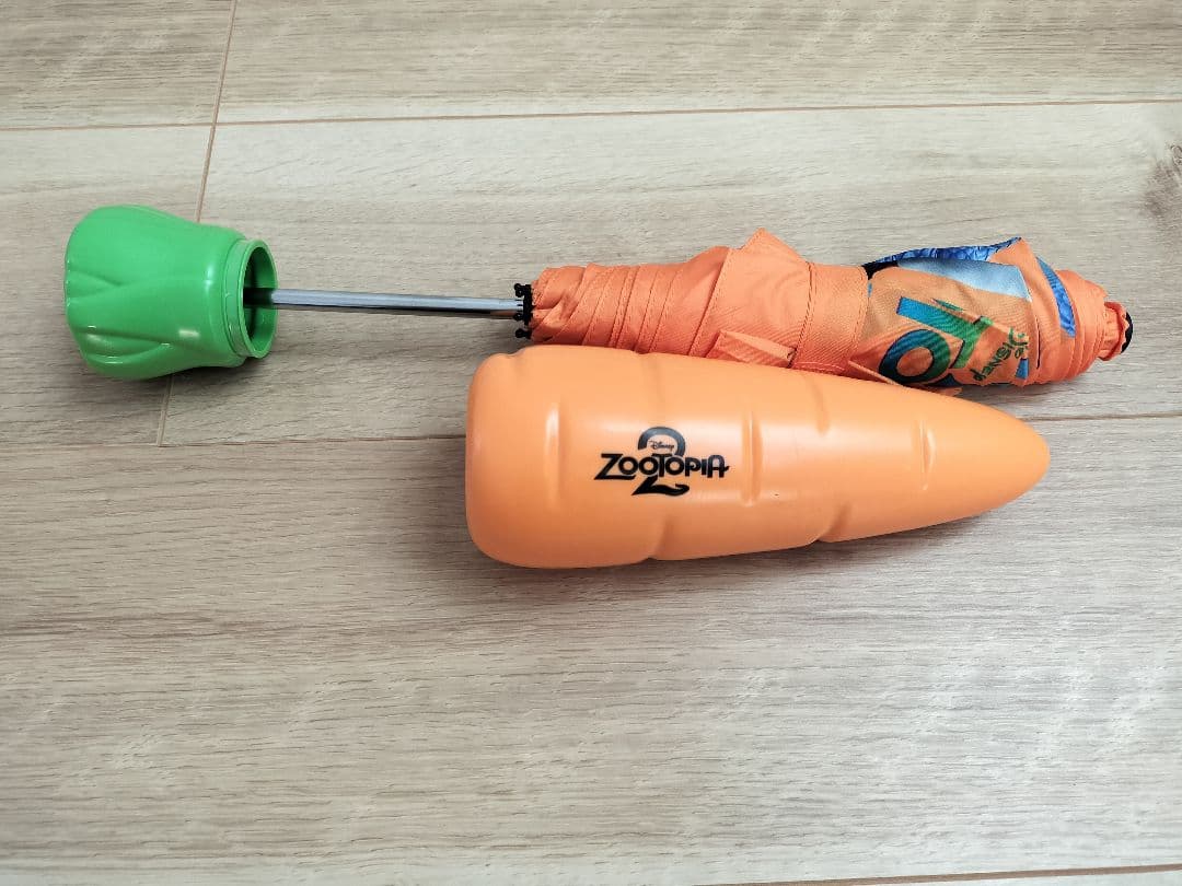 新品未使用】 ズートピア2 にんじん 折りたたみ傘 - メルカリ